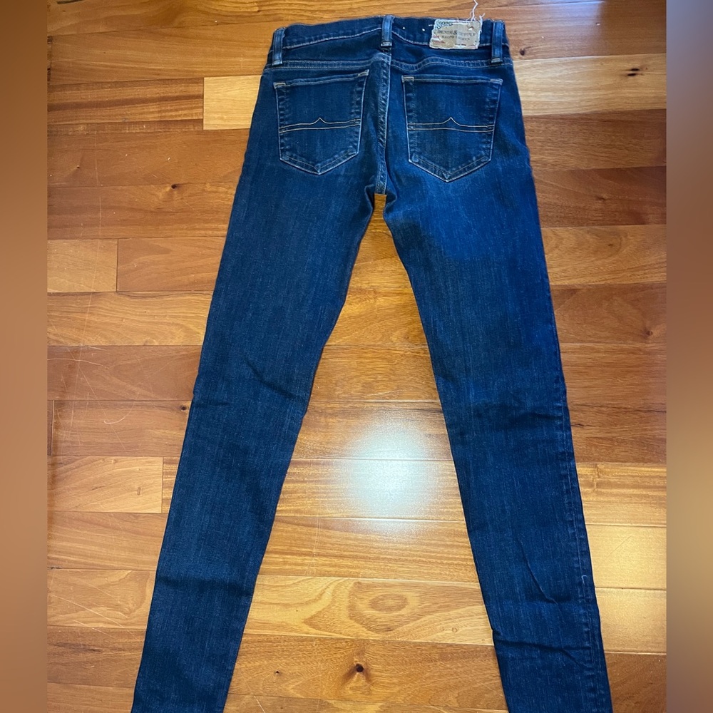 Ralph Lauren size 25 dark skinny denim jeans